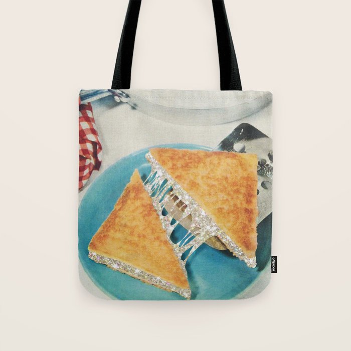Grilled Glitter Sandwich - Eat Fashionably Tote Bag Gallery Image 1