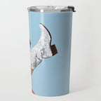 These Boots - Glitter Blue Travel Mug Gallery Image 2