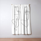 Reading Naked n.2 Window Curtain Gallery Image 3