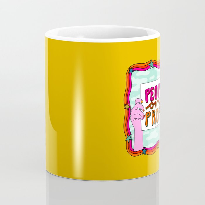 People Over Profit Coffee Mug Gallery Image 4