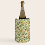 William Morris Pomegranate Fruit Beige Gold Coral Wine Chiller Gallery Image 2