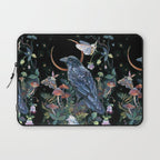 Moon Raven  Laptop Sleeve Gallery Image 1