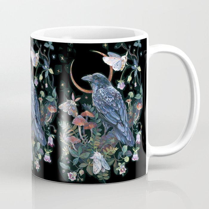 Moon Raven  Coffee Mug Gallery Image 1