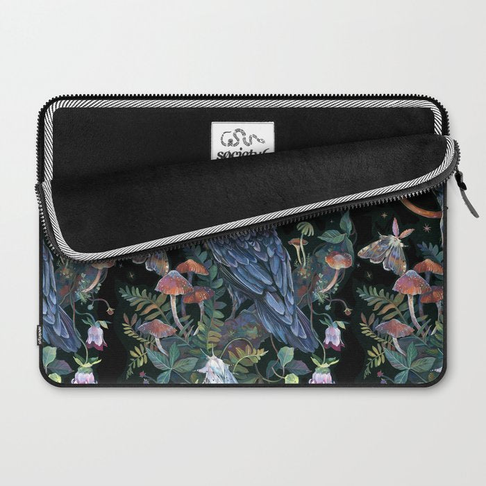 Moon Raven  Laptop Sleeve Gallery Image 2