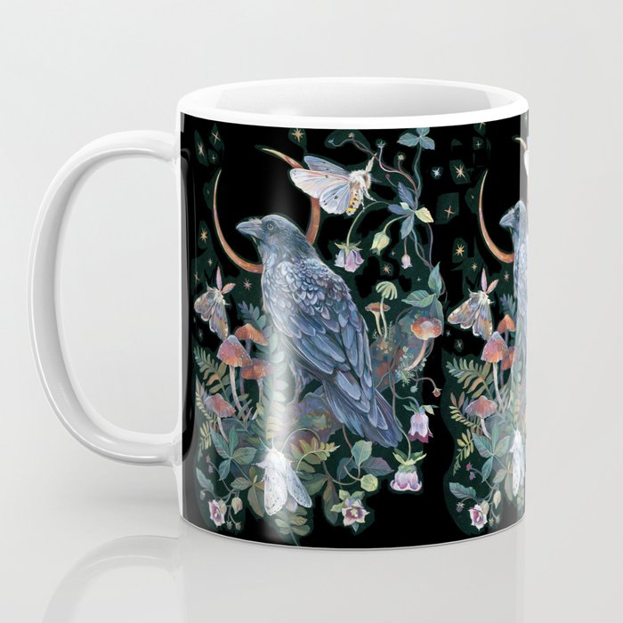 Moon Raven  Coffee Mug Gallery Image 3