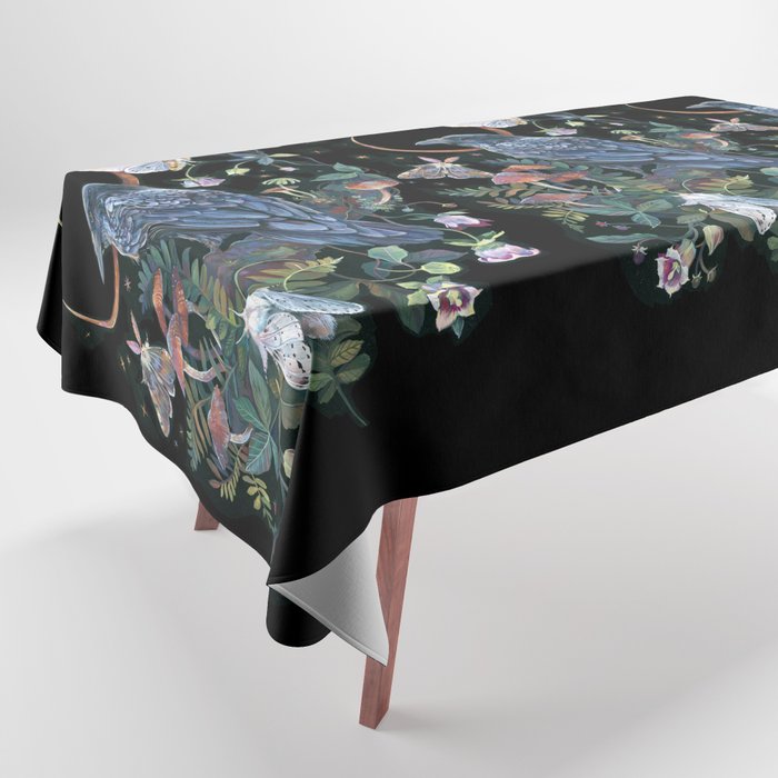 Moon Raven  Tablecloth Gallery Image 1