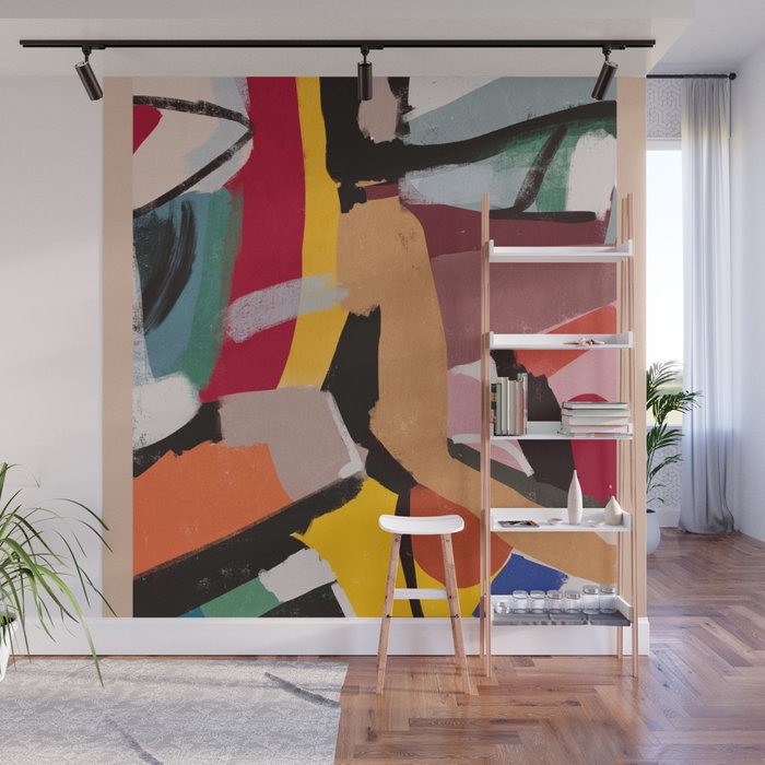 Modern Abstract Art 60 Wall Mural Gallery Image 1