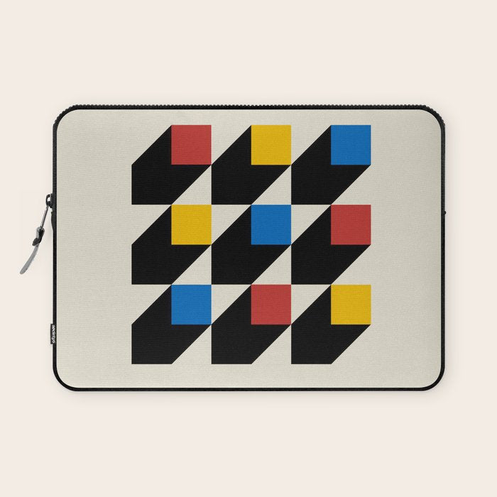 Vintage poster-Bauhaus Juli-September 1923. Laptop Sleeve Gallery Image 1