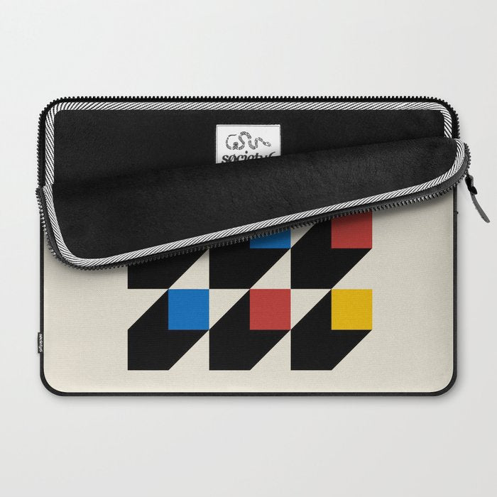 Vintage poster-Bauhaus Juli-September 1923. Laptop Sleeve Gallery Image 2