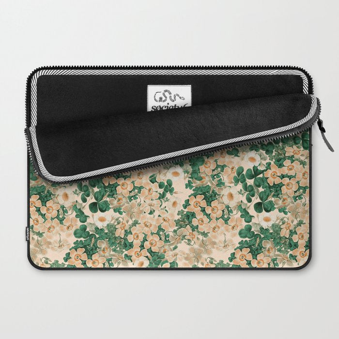 Oxalis Garden Laptop Sleeve Gallery Image 2