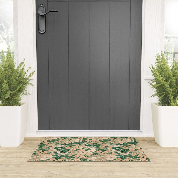 Oxalis Garden Welcome Mat Gallery Image 3
