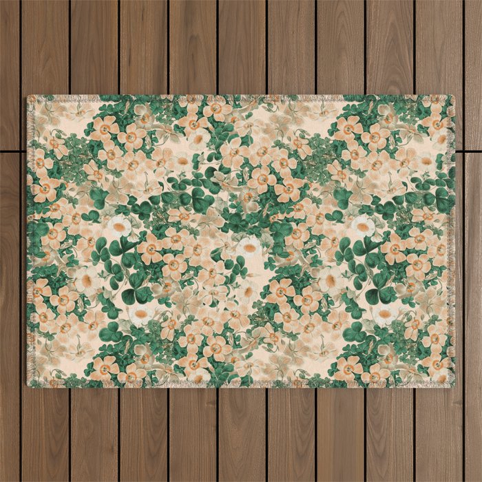 Oxalis Garden Outdoor Rug Gallery Image 1