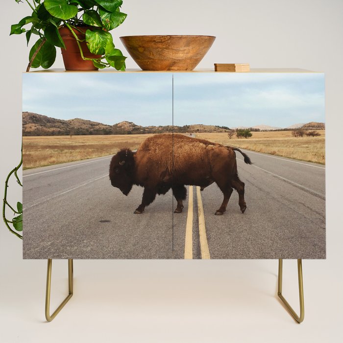 Bison Crossing Road Credenza Gallery Image 1