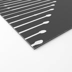 Geo (Dark Gray) Welcome Mat Gallery Image 2