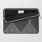 Geo (Dark Gray) Laptop Sleeve Gallery Image 2