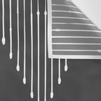 Geo (Dark Gray) Wall Tapestry Gallery Image 3