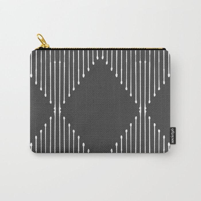 Geo (Dark Gray) Carry All Pouch Gallery Image 1