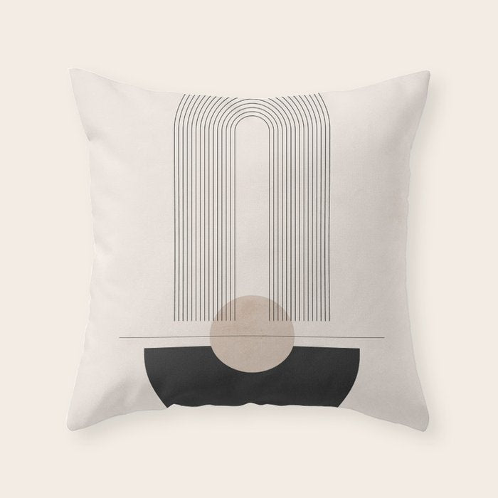 Geometric Shapes 49 Throw Pillow Gallery Image 6