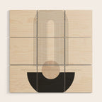 Geometric Shapes 49 Wood Wall Art Gallery Image 1