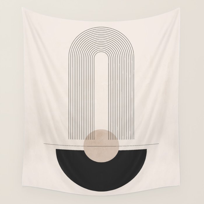 Geometric Shapes 49 Wall Tapestry Gallery Image 1
