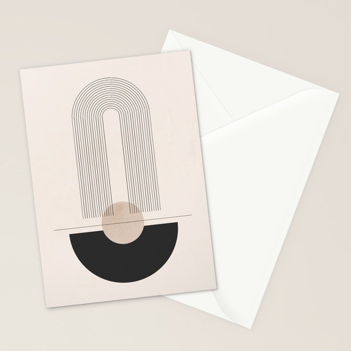 Geometric Shapes 49 Stationery Card Gallery Image 2