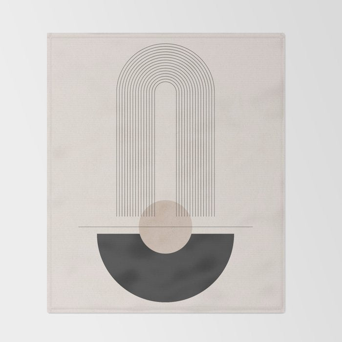 Geometric Shapes 49 Throw Blanket Gallery Image 2