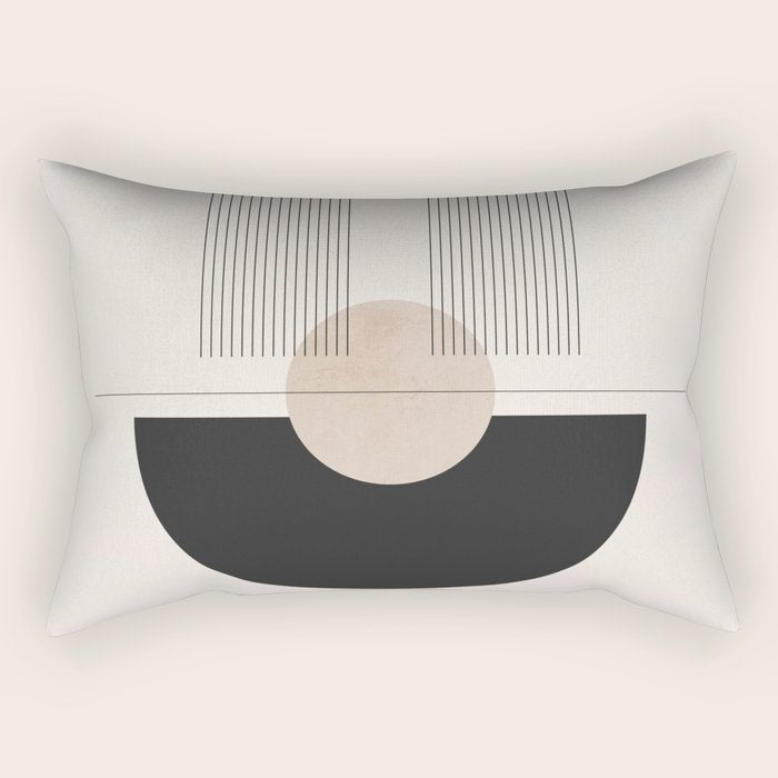 Geometric Shapes 49 Rectangular Pillow Gallery Image 2