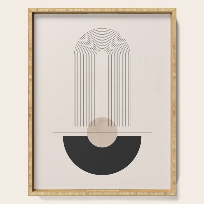 Geometric Shapes 49 Serving Tray Gallery Image 1