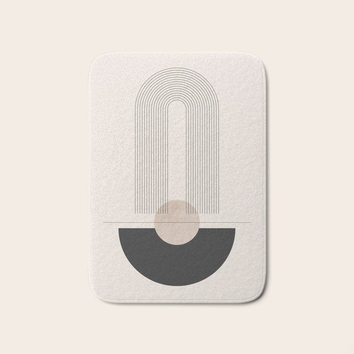 Geometric Shapes 49 Bath Mat Gallery Image 1