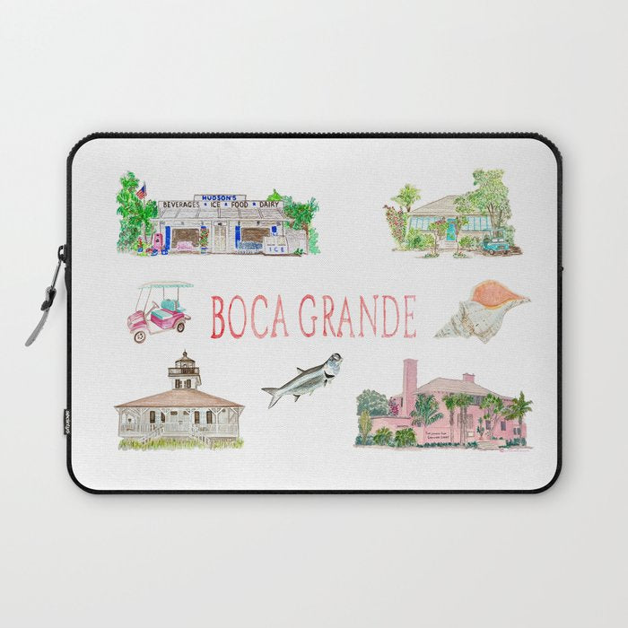 Boca Grande Laptop Sleeve Gallery Image 1