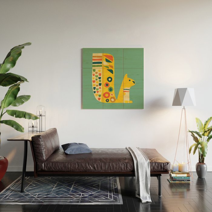 Century Squirrel Wood Wall Art Gallery Image 2