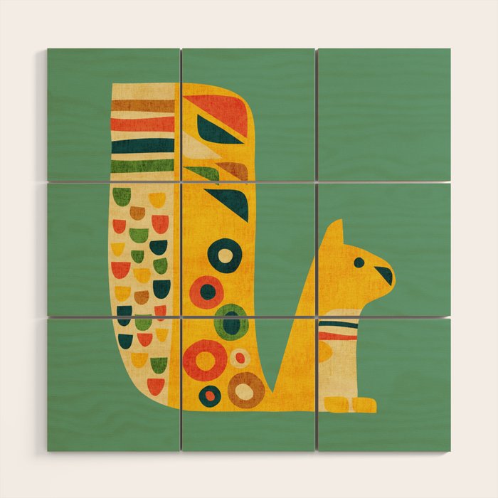 Century Squirrel Wood Wall Art Gallery Image 1