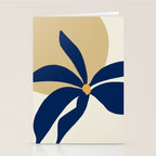 The Flower And The Sun, Floral Prints Stationery Card Gallery Image 2