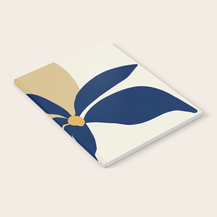 The Flower And The Sun, Floral Prints Notebook Gallery Image 2