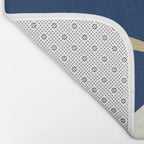 The Flower And The Sun, Floral Prints Bath Mat Gallery Image 2