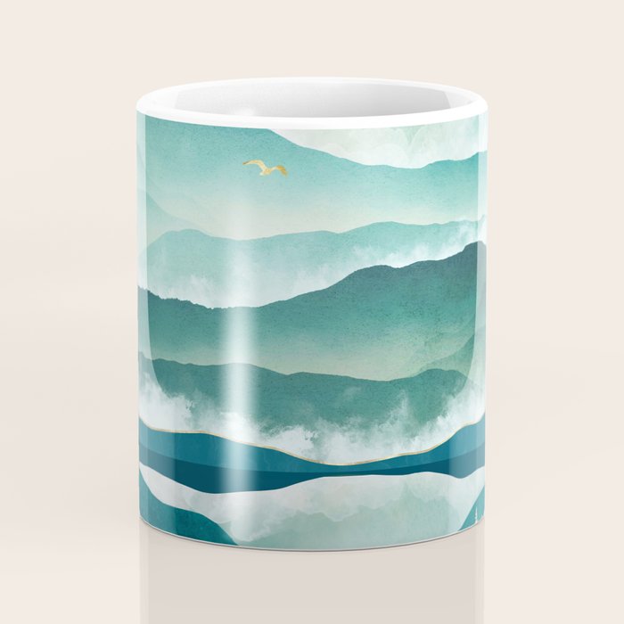 Misty Lake Coffee Mug Gallery Image 4