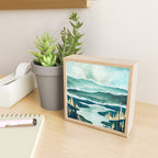 Misty Lake Mini Art Print Gallery Image 2
