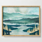 Misty Lake Serving Tray Gallery Image 1