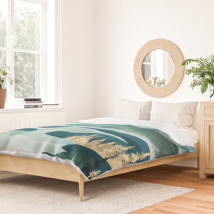 Misty Lake Duvet Cover Gallery Image 2