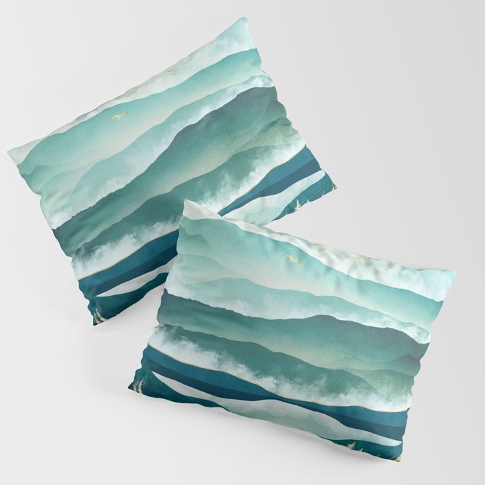 Misty Lake Pillow Sham Gallery Image 1