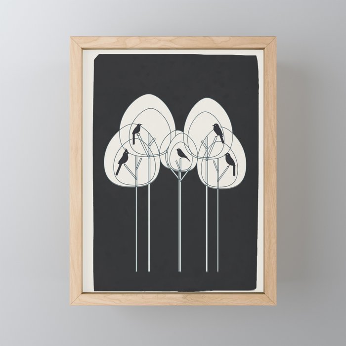Song from the Branches 1 Mini Art Print Gallery Image 1