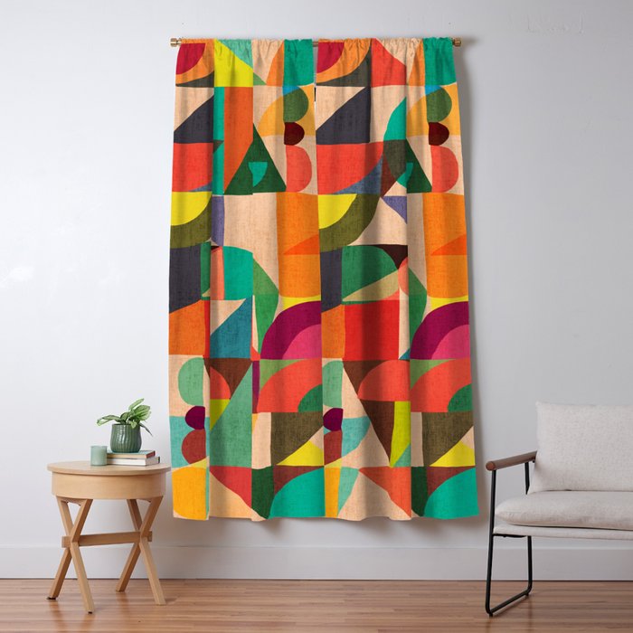 Color Field Window Curtain Gallery Image 1