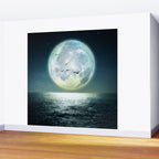 Full Moon Wall Mural Gallery Image 2