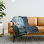 Full Moon Throw Blanket Gallery Image 1