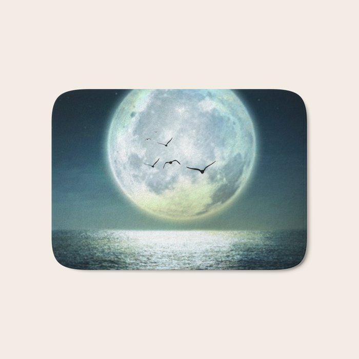 Full Moon Bath Mat Gallery Image 1