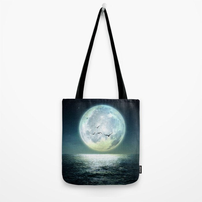 Full Moon Tote Bag Gallery Image 2