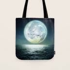 Full Moon Tote Bag Gallery Image 1