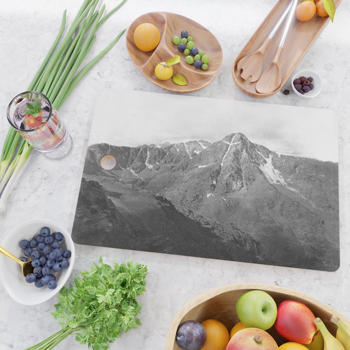 William Henry Jackson Photo The Mount Of The Holy Cross Cutting Board Gallery Image 2