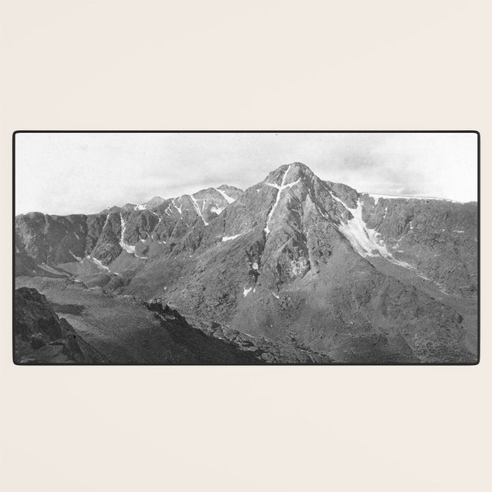 William Henry Jackson Photo The Mount Of The Holy Cross Desk Mat Gallery Image 3