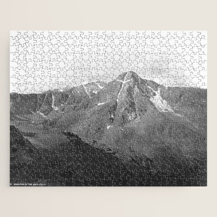 William Henry Jackson Photo The Mount Of The Holy Cross Jigsaw Puzzle Gallery Image 1